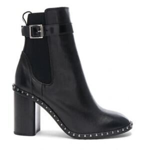 Rag & Bone Romi Studded Leather Boot In Black Suede •36.5/ US 6.5• Italy $595